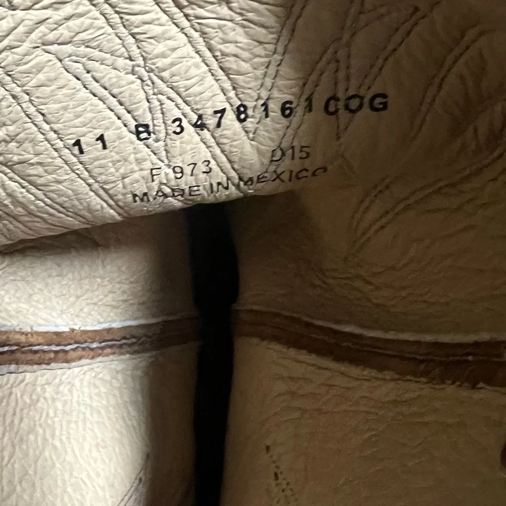 Frye Brown Leather Cowboy Boots - Picture 13 of 13